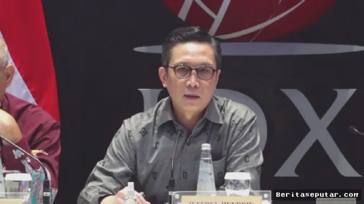 Jeffrey Hendrik Resmi Pimpin BEI, Targetkan 20 Juta Investor pada 2030
