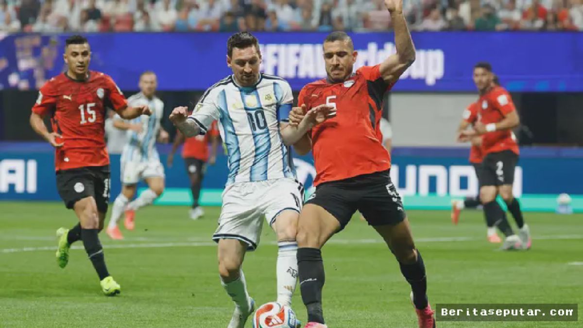 Atlanta, AS — Argentina Comeback Dramatis, Kalahkan Mesir 3-2
