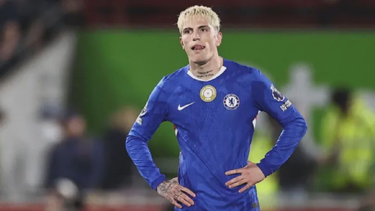 Reaksi Emosional Garnacho Jadi Sorotan Usai Chelsea Gagal Menang di Brentford