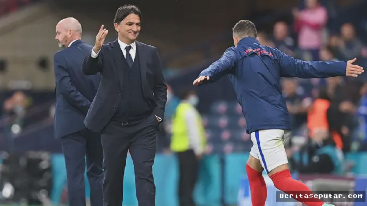 Glasgow — Zlatko Dalic Senyum Lebar, Kroasia Tumbangkan Skotlandia 3-1