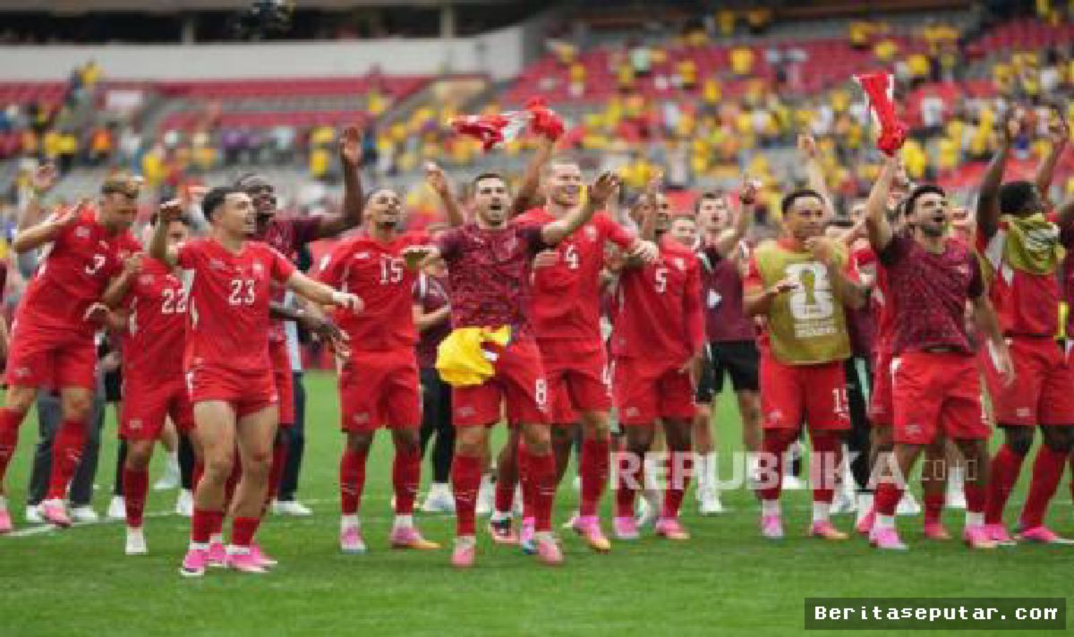 Swiss Melaju ke Perempat Final Usai Kalahkan Kolombia Lewat Adu Penalti