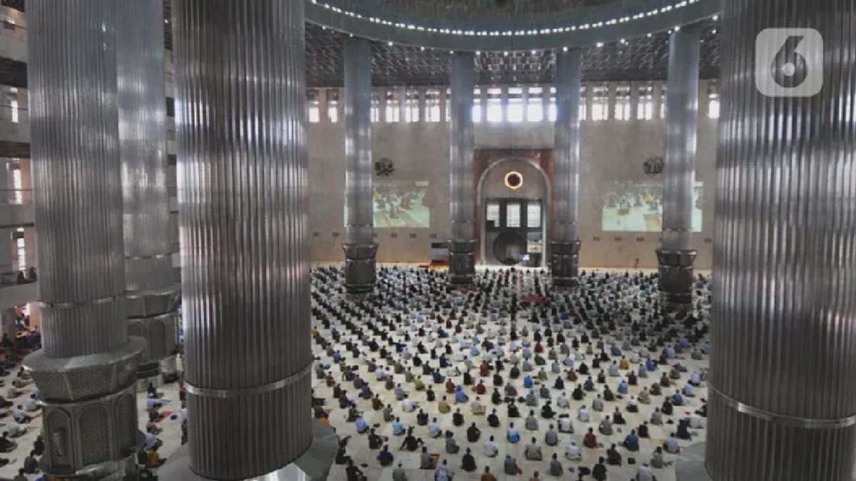 Istiqlal Batasi 30 Persen Jemaah Sholat Jumat Ramadhan 1442 H