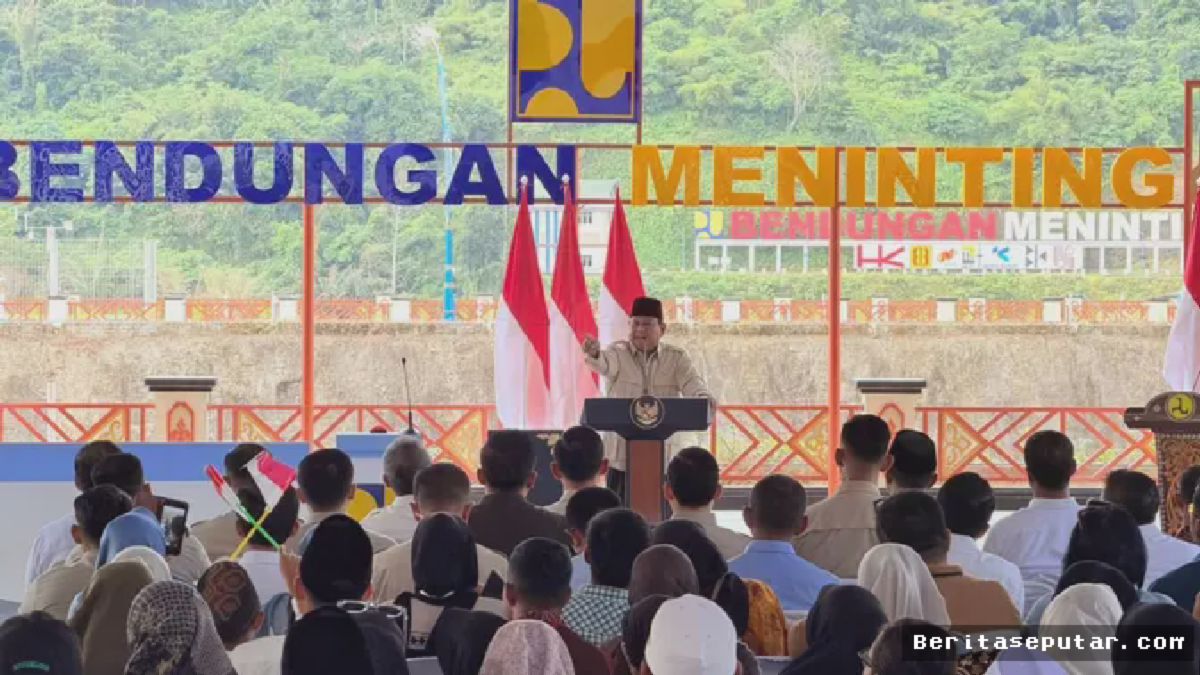 Lombok Barat, NTB — Prabowo Resmikan Lima Bendungan Serentak