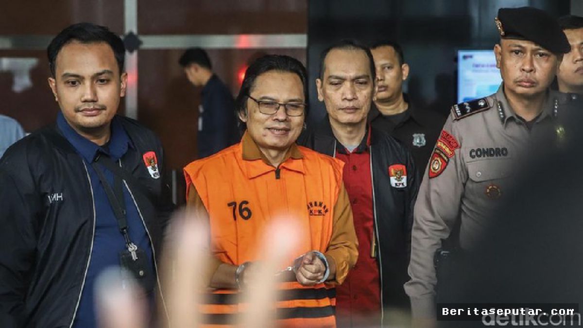 Jakarta — KPK Tahan Mantan Sekjen MPR Ma'ruf Cahyono