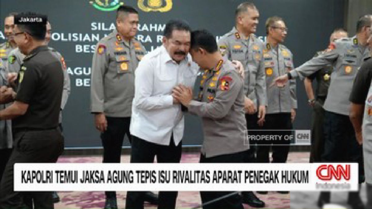 Kapolri Kunjungi Kejagung, Tegaskan Sinergi Penegakan Hukum