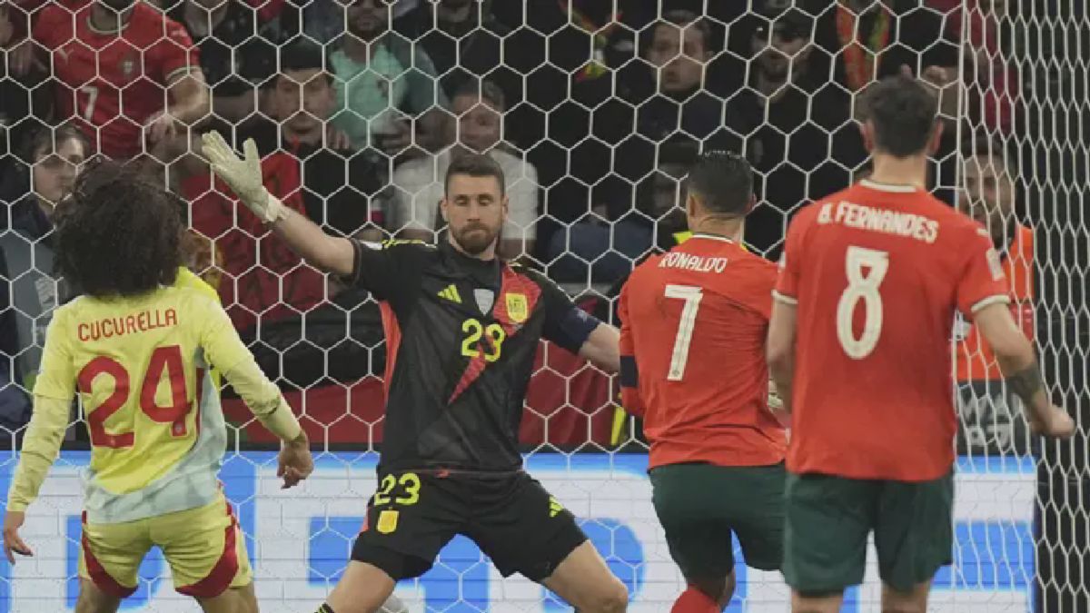 Ronaldo Cetak Gol Final Nations League, Figo Hadiri Kongres UEFA
