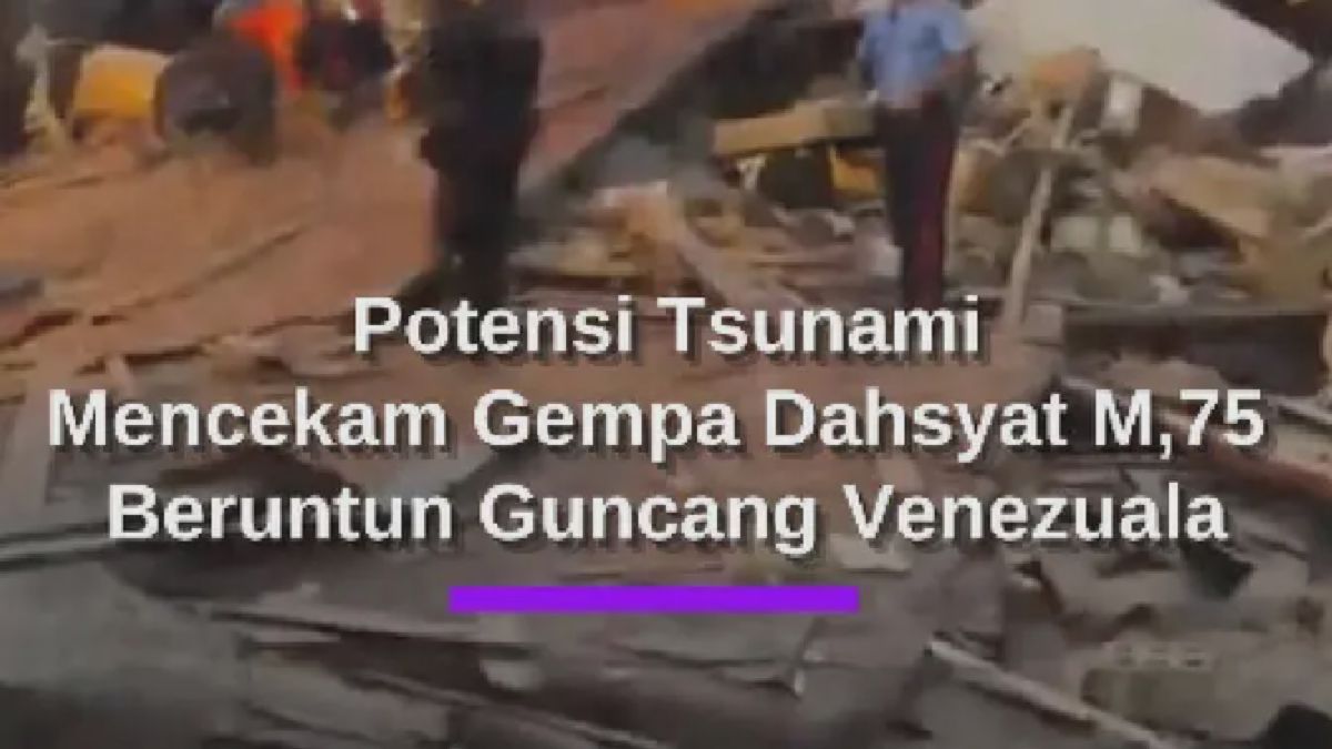 Venezuela — Gempa Kembar M7,1 dan M7,5 Guncang Caracas, Bangunan Ambruk