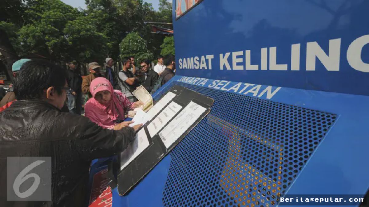 Jakarta — Samsat Keliling Kembali Layani Warga Kalibata