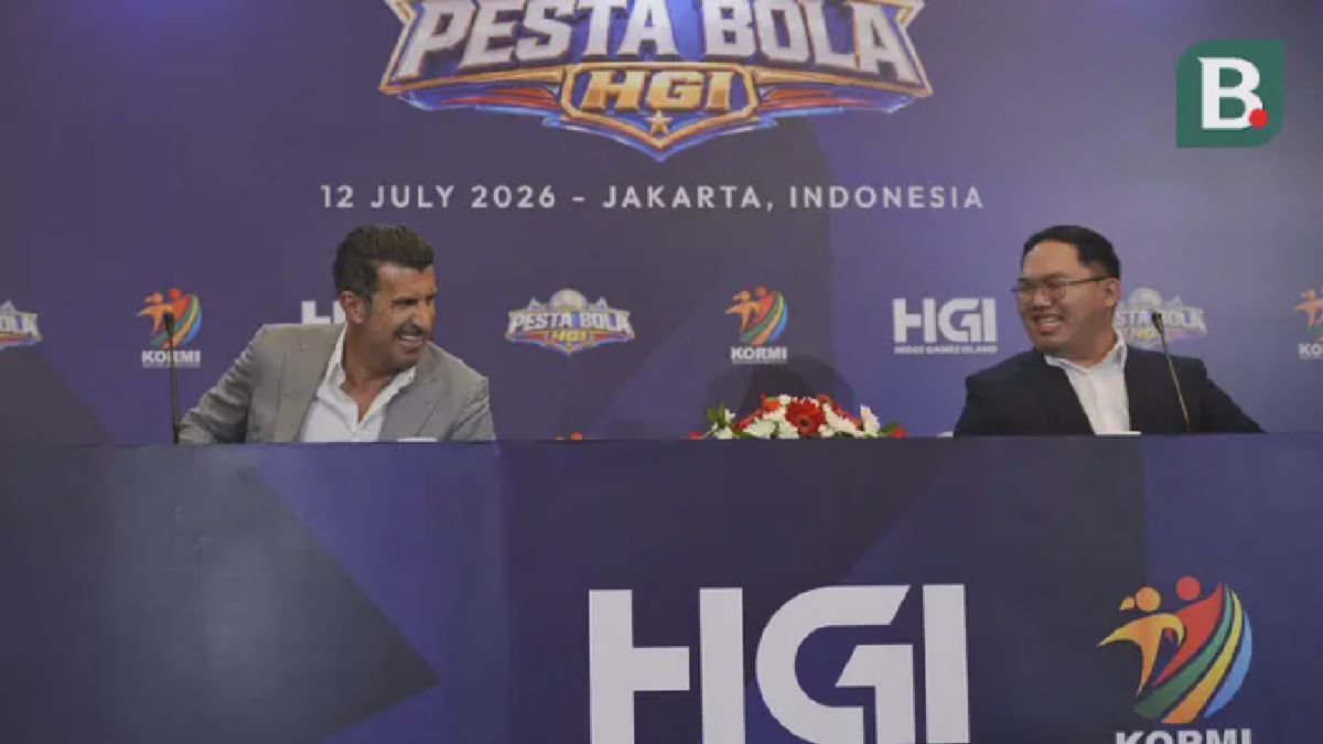 Luis Figo Meriahkan Pesta Bola HGI 2026