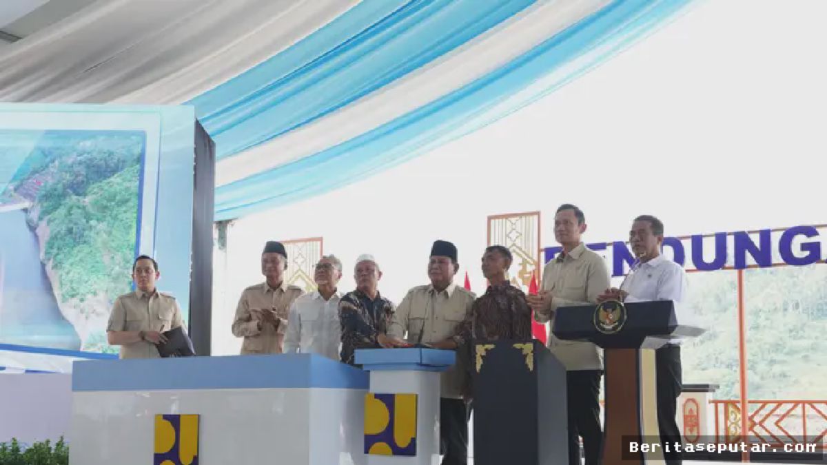 Prabowo Resmikan Bendungan Meninting untuk Kesejahteraan Lombok Barat