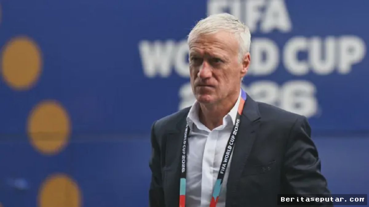 Didier Deschamps Tiba di Philadelphia untuk Laga Krusial Prancis vs Irak