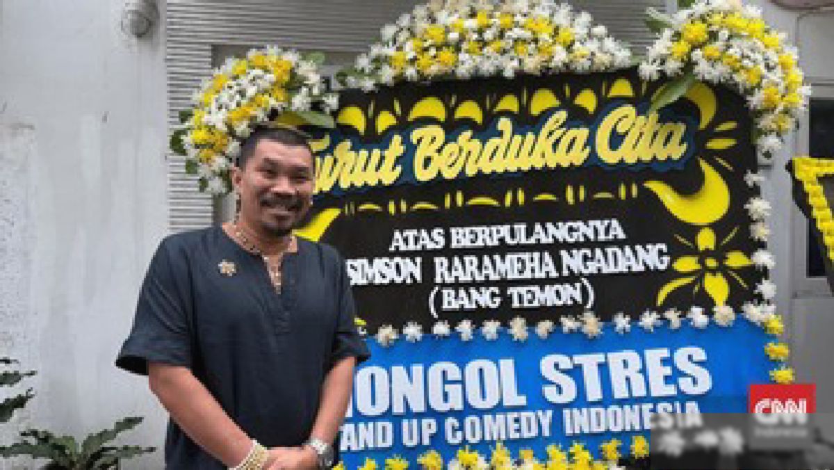 Mongol Terbang dari Bali demi Melayat Temon