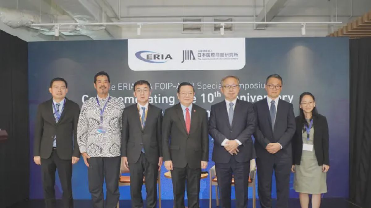 ERIA Luncurkan Seri Kuliah AOIP Perkuat Perspektif ASEAN di Indo-Pasifik