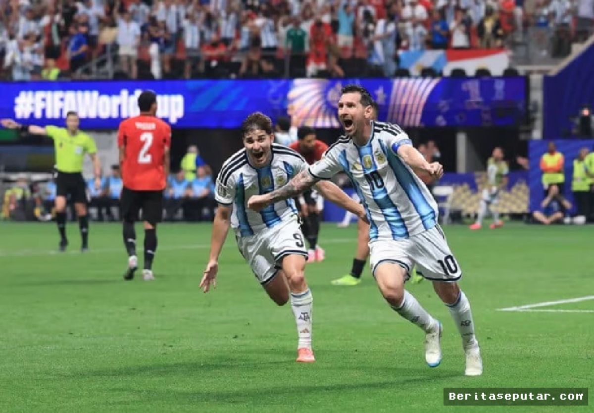 Argentina Comeback Dramatis 3-2, Singkirkan Mesir dan Lolos Perempat Final Piala Dunia 2026